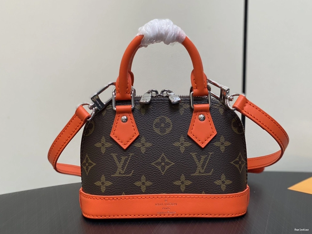 Cheap VUITTON LOUIS Nano Alma-18*12*8cm 0731